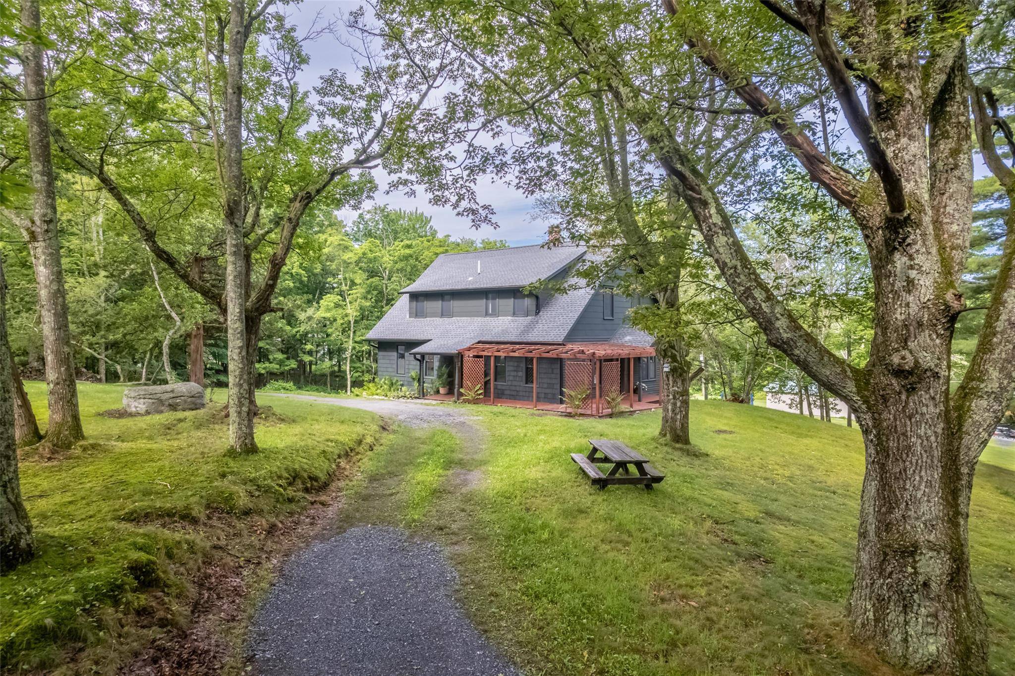 Vintage charm meets modern convenience in this circa 1900 Cragsmoor home.