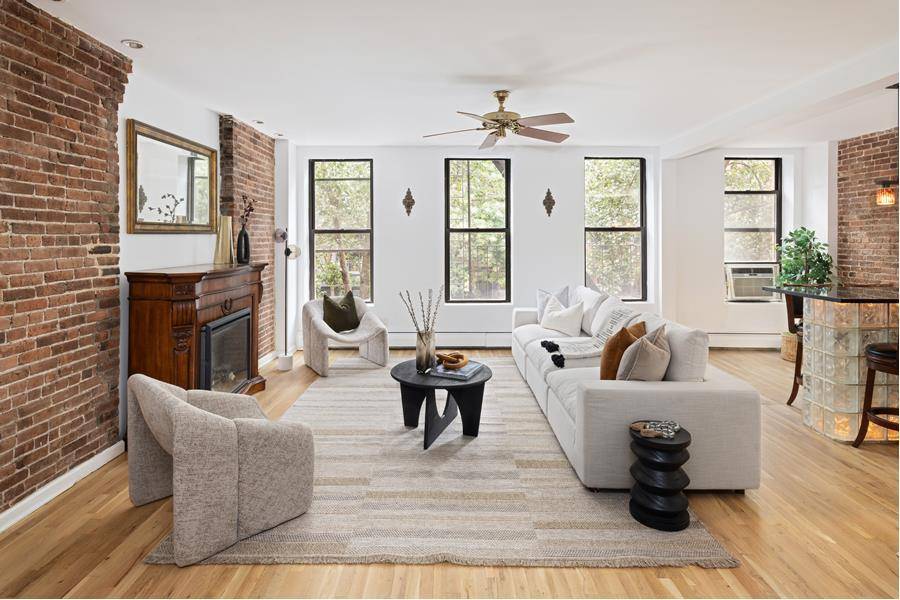 Presenting the perfectly located full floor residence on the second floor at 533 East 13th Street, in the beautiful, vibrant, East Village.