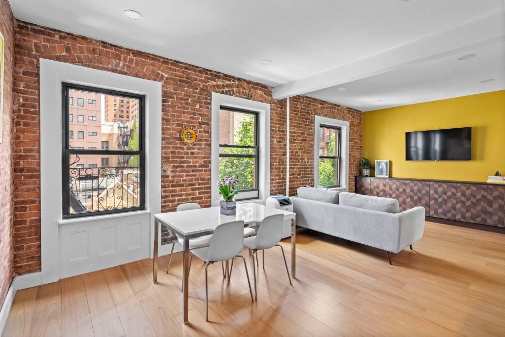 Located on a tree lined street in the heart of the Upper West Side, this charming 2 bedroom, 2 bath apartment offers the quintessential New York City living experience.