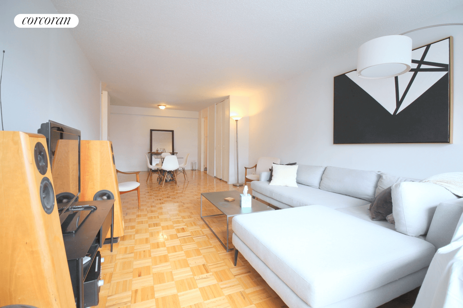 Massive Four 4 Closets ! This home is a truly large apartment located on a high floor of a 24 Hour attended lobby building ; with a suite of amenities ...