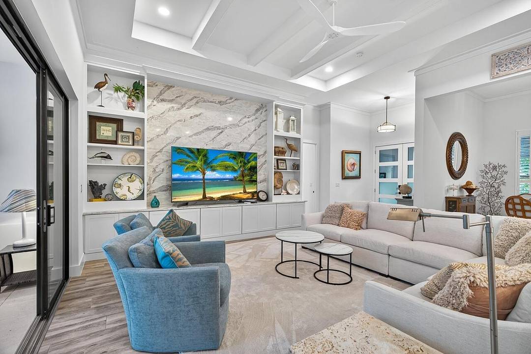 A true unicorn a like new pool home set in an enclave of new builds renovations in a coveted quadrant of Central Beach where the vibe is laid back, the ...