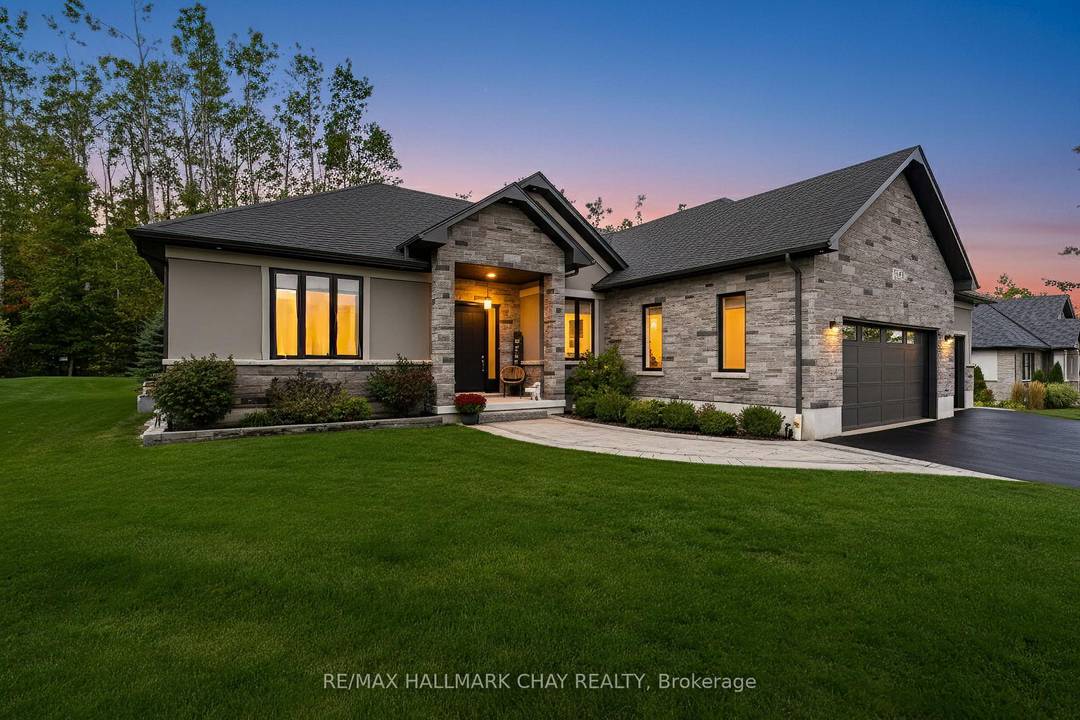 Ideally situated in the sought after CAMERON ESTATES in Springwater, this impressive custom executive detached bungalow home offers over 2, 100 sq.