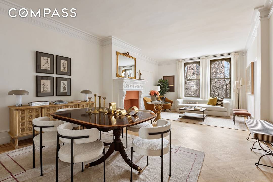 Key to Gramercy Park Residence 3W is a beautifully renovated two bedroom, two bath condominium featuring a stunning direct view of Gramercy Park complete with the rare privilege of a ...