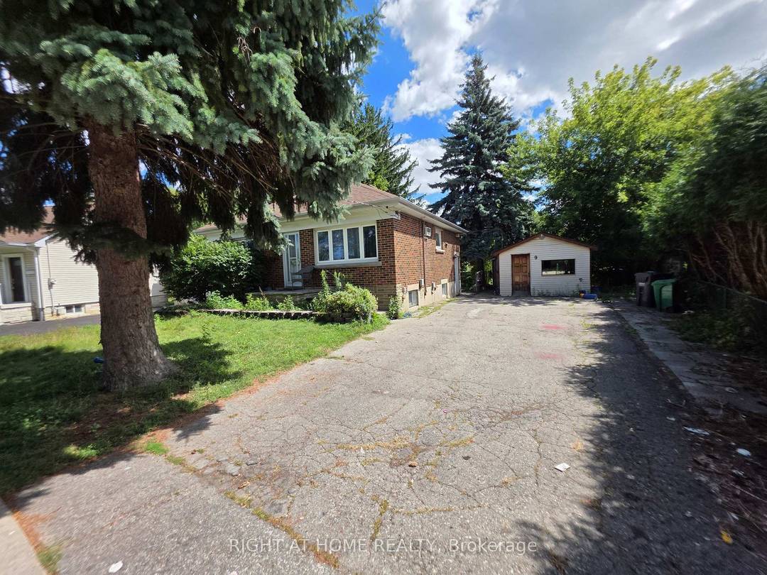 move in ready, new paint on main floor ; Large shed and separate workshop, Basement windows above grade.