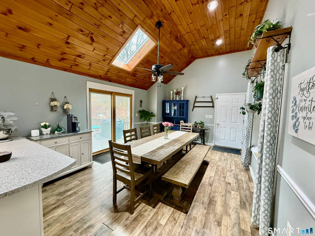 Set back from the road on 2 private acres, this updated Putnam CT Colonial offers 2, 646 sq ft of main living space plus a 980 sq ft partially finished ...