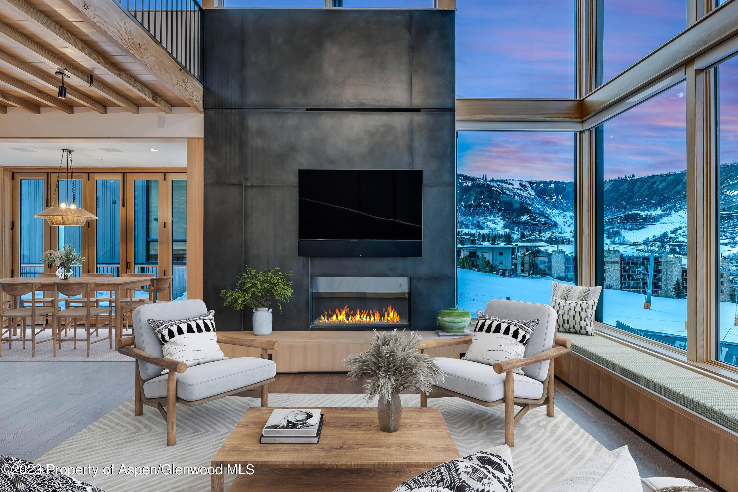 Brand new ski in ski out residence at the Havens on Fanny Hill in Snowmass Village.