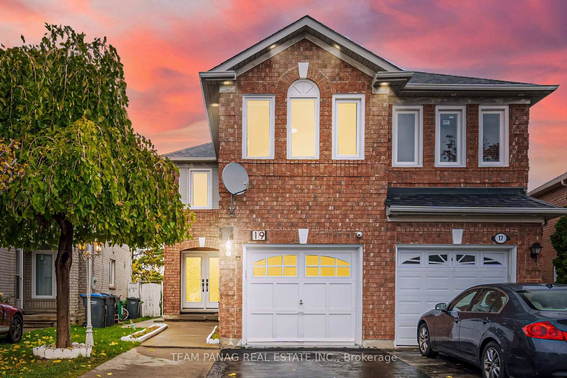 Stunning Ravine Lot 4 Bedroom, 3 Bath Semi Detached Home with 4 Car Parking, Backing Onto a Serene Ravine No Neighbors Behind !