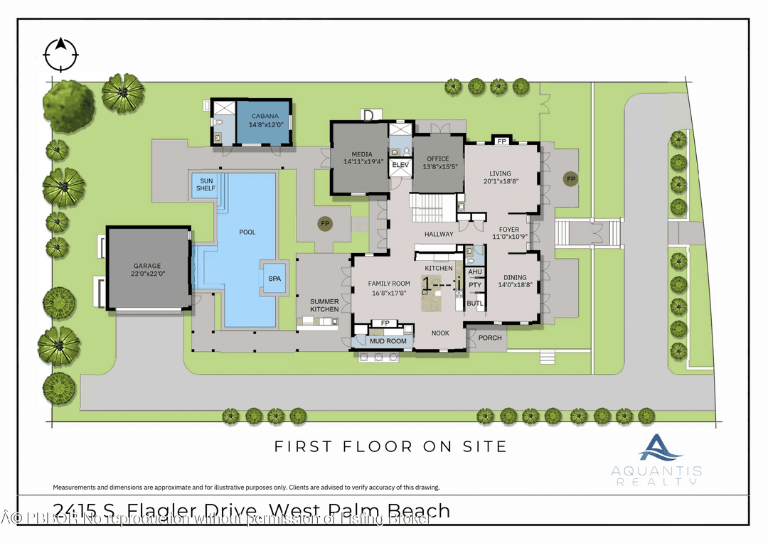 Welcome to 2415 S Flagler Drive, a newly constructed Monterey style residence on the Intracoastal in historic El Cid.