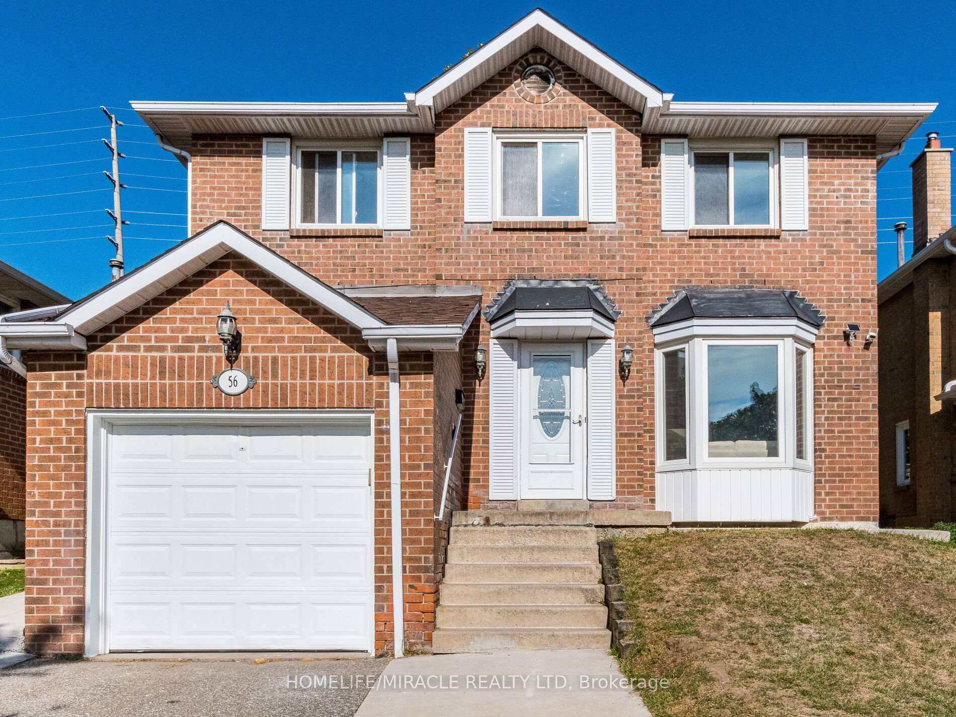 Attention all First Time Home Buyers or Investors, 3 Bedroom Beautiful detached Home with 1 bedroom finished basement separate entrance, freshly painted, close to beautiful Professor Lake, Huge Back Yard, ...