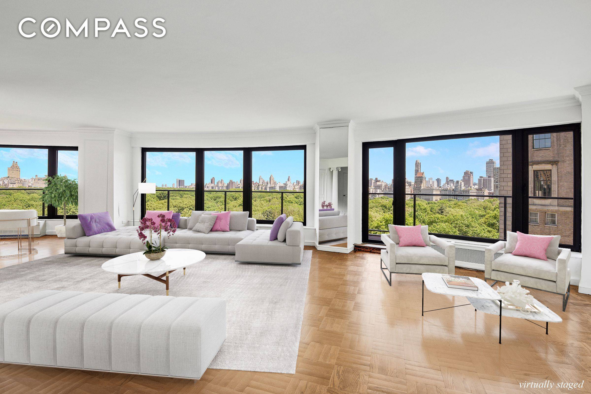 200 Central Park South, 14B 2 BED 2BATH 1, 700 SF Interior 350 SF Wrap Terrace Price 4, 200, 000 Heavenly Park and City Vistas Endless Potential, Create Your Dream ...