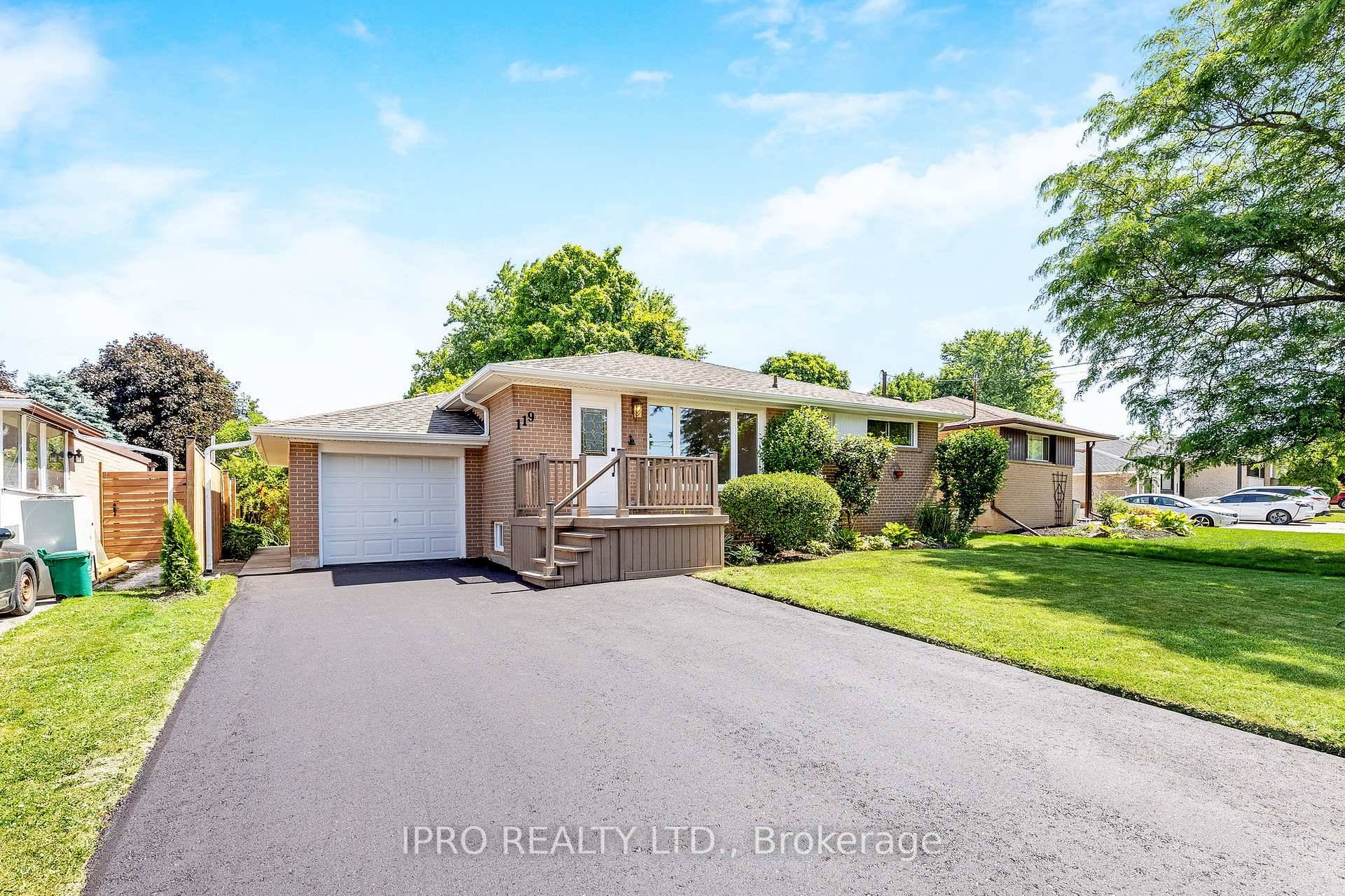 Stunning All Brick Bungalow Situated On A 60x110 ft Deep Lot, Completely Renovated, Top To Bottom, Carpet Free, Kitchen With Quartz Counters and Luxury Wide Plank Vinyl Flooring, 3 Main ...
