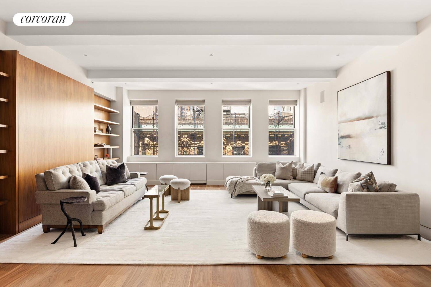 Elevated Living in the Heart of Tribeca Residence 19B at Tower 270 Commanding an exceptional vantage point high above the city, Residence 19B at Tower 270 is a turnkey three ...