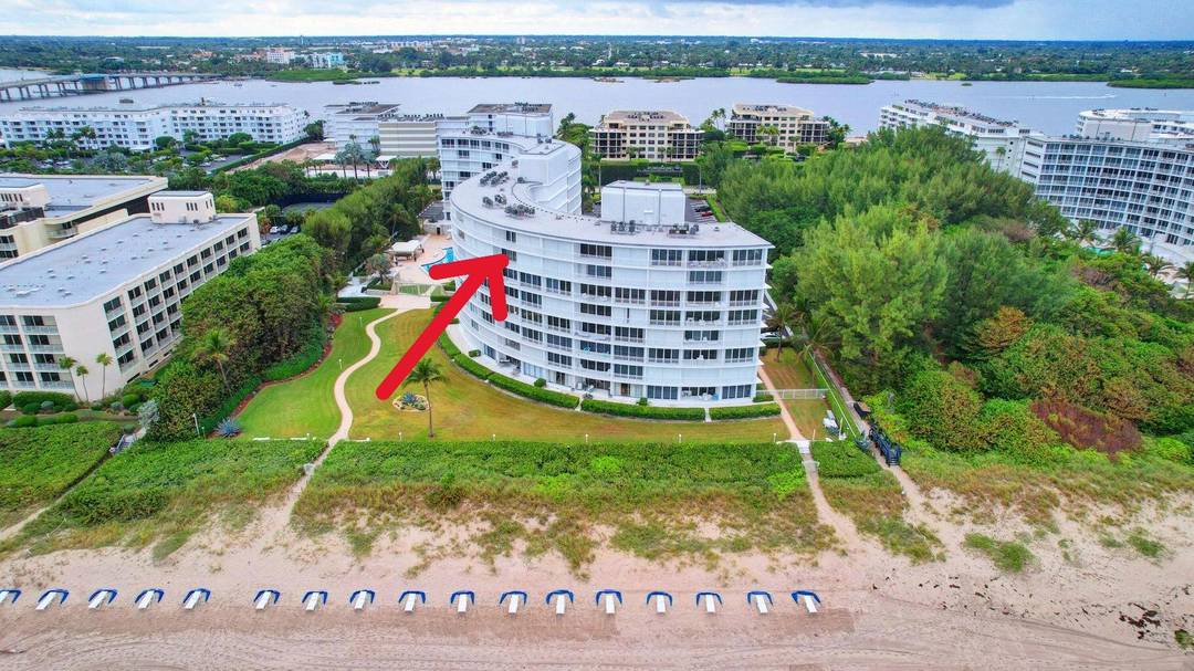 Experience glamorous PB living in this exquisite direct oceanfront co op, where sweeping sand and sea views are captured from every room, day and night.