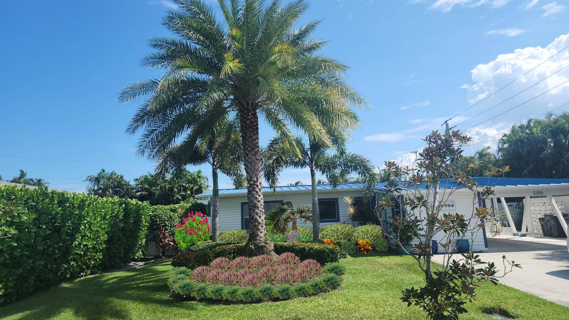 Enjoy the Peaceful Private experience of this home situated on the corner of its quiet street.