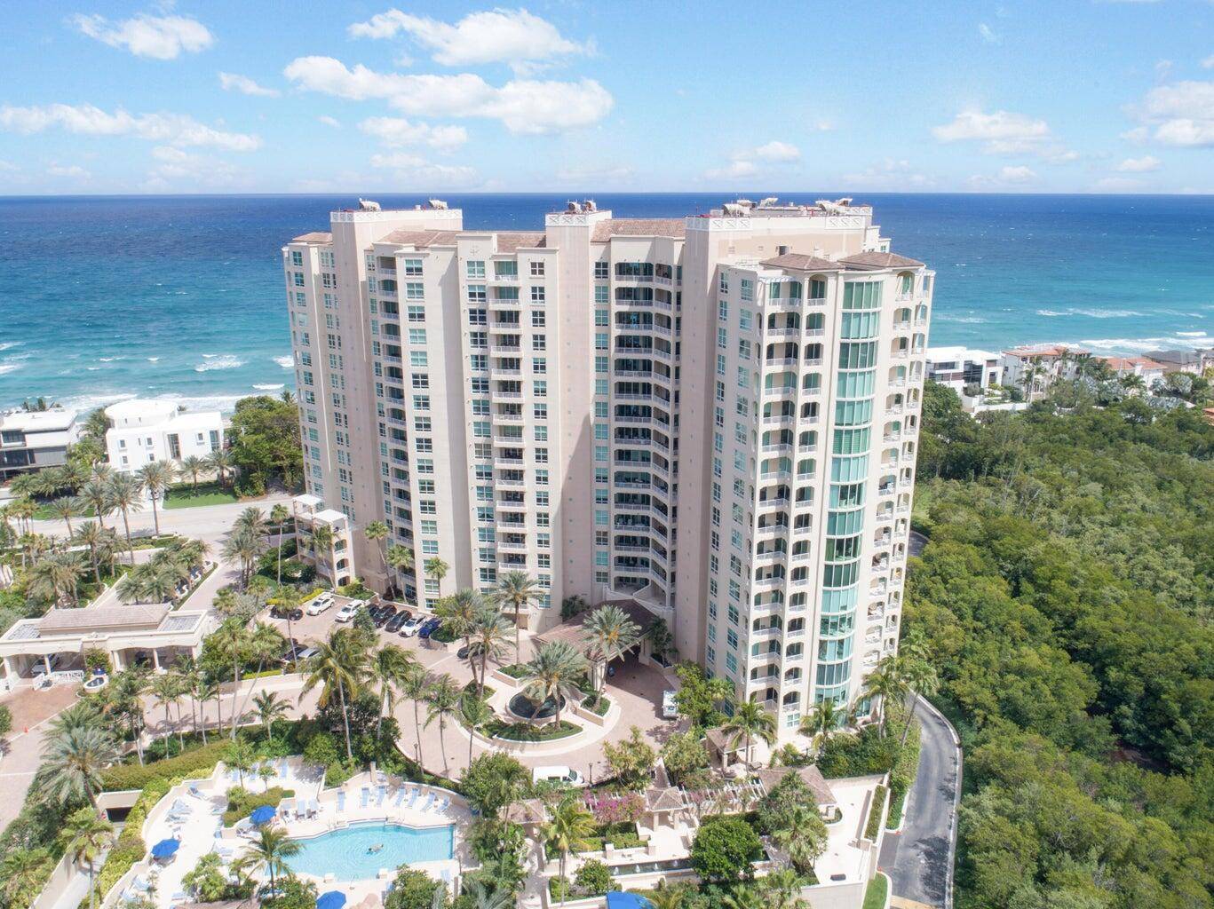 Spectacular first floor corner unit at Toscana South with expansive private patio balcony that is perfect for sunbathing, barbecuing and entertaining.
