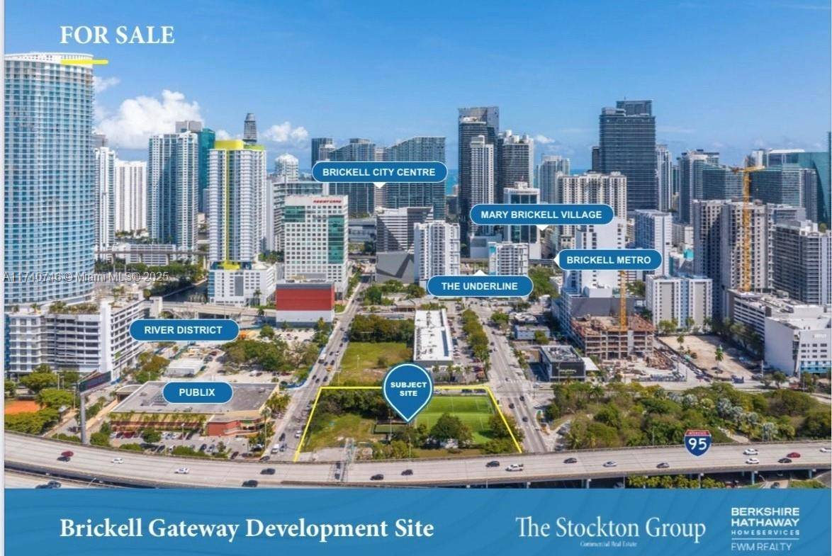 Introducing a rare opportunity to develop the most visible and accessible mixed use, high rise site in Miami's world famous Brickell neighborhood.