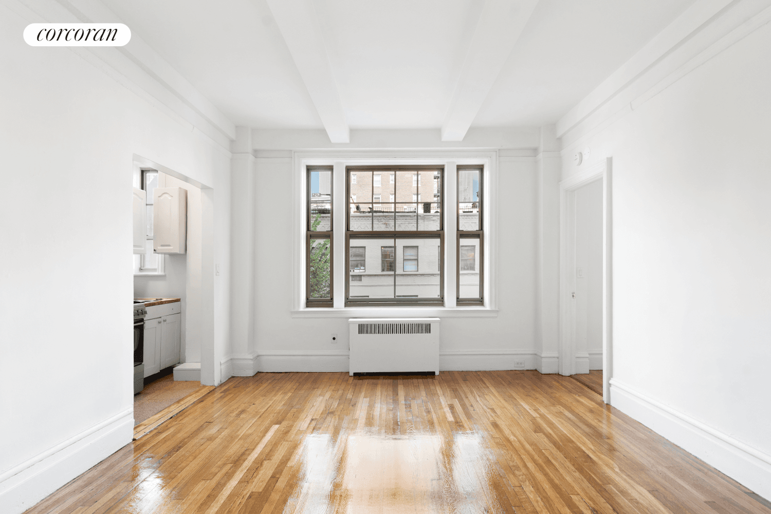 Large, one bedroom apartment in a doorman building on a prime Upper West Side block.