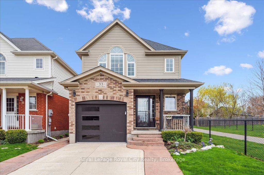 Welcome to 33 Bowen Drive A beautiful 3 bedroom, 3 bathroom home nestled in Guelphs desirable North end.