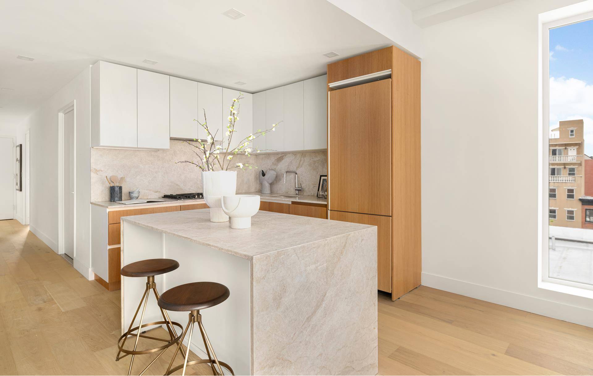 Situated in a newly constructed boutique building just off vibrant Vanderbilt Avenue, this impeccably crafted 2 bedroom, 2 bath residence blends modern luxury with thoughtful design.