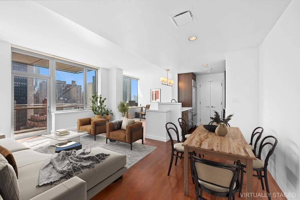 First Viewings at Open House next Wednesday 8 13 25 5 30 6 30pm By Appointment Only Do not miss this rare opportunity to rent this LOFTY HIGH FLOOR 1 ...