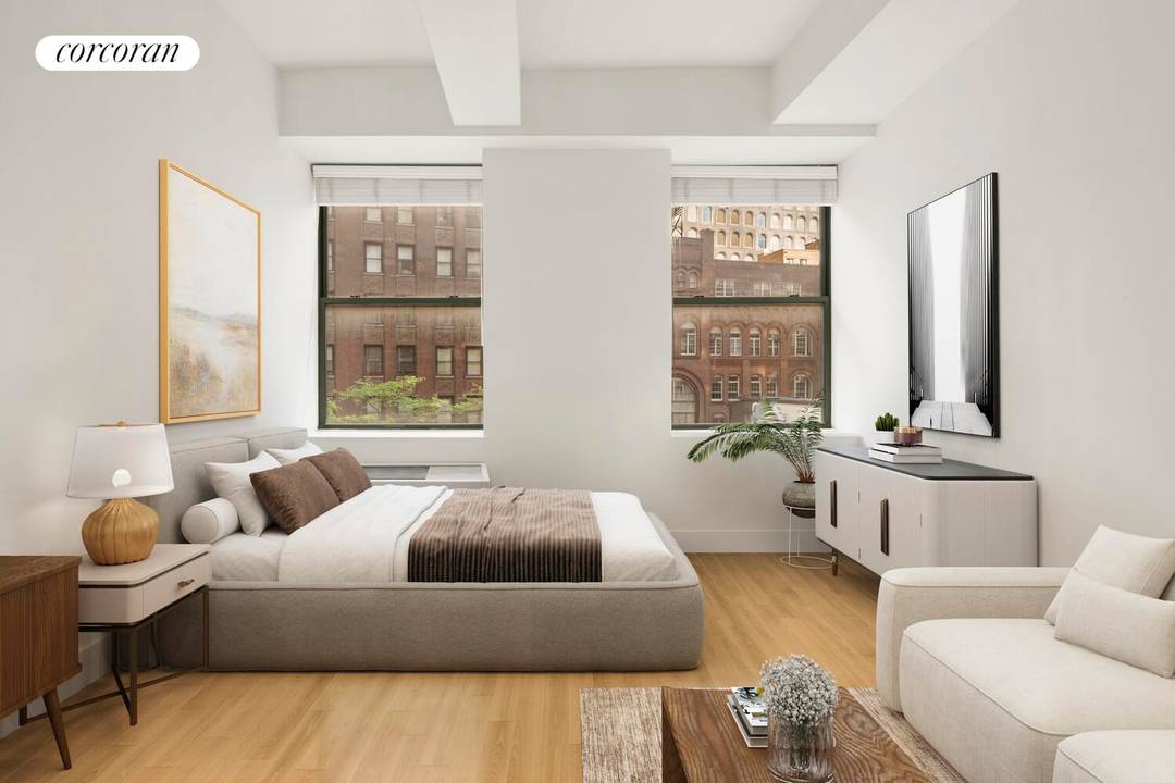 This expansive studio residence offers a rare combination of scale, sophistication, and thoughtful design.