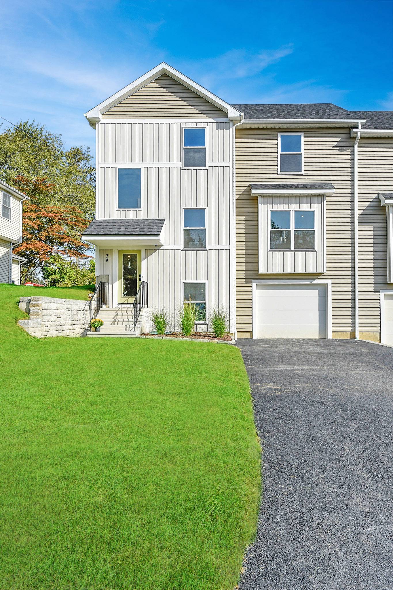 Spectacular New Construction, 1 2 Duplex, part of a two unit Condo Complex, Each unit has 2497 sq ft includes 4 BRS, 2 1 2 Baths Finished Basement.