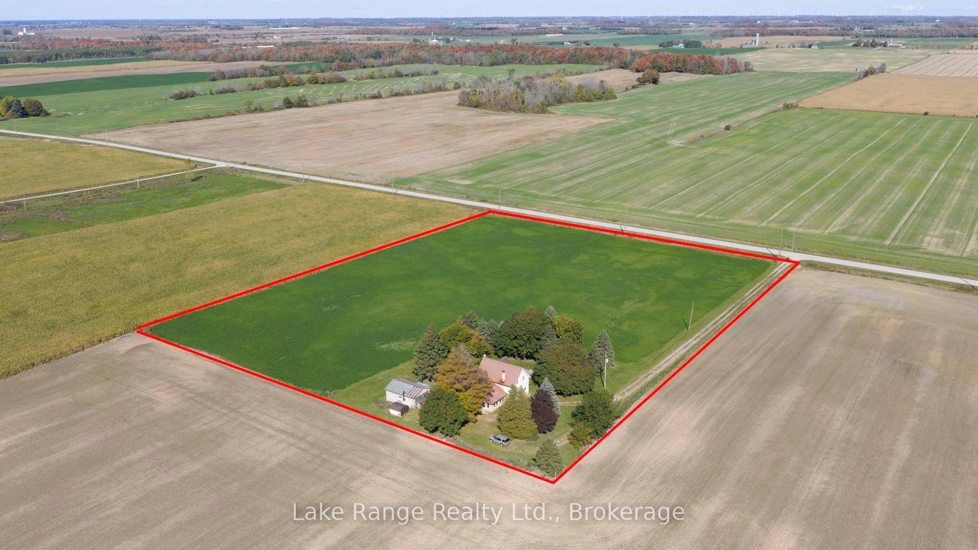 Tucked away among mature trees and set back from a paved road between Lucknow and Ripley, this hidden gem offers exceptional privacy and peaceful rural living.