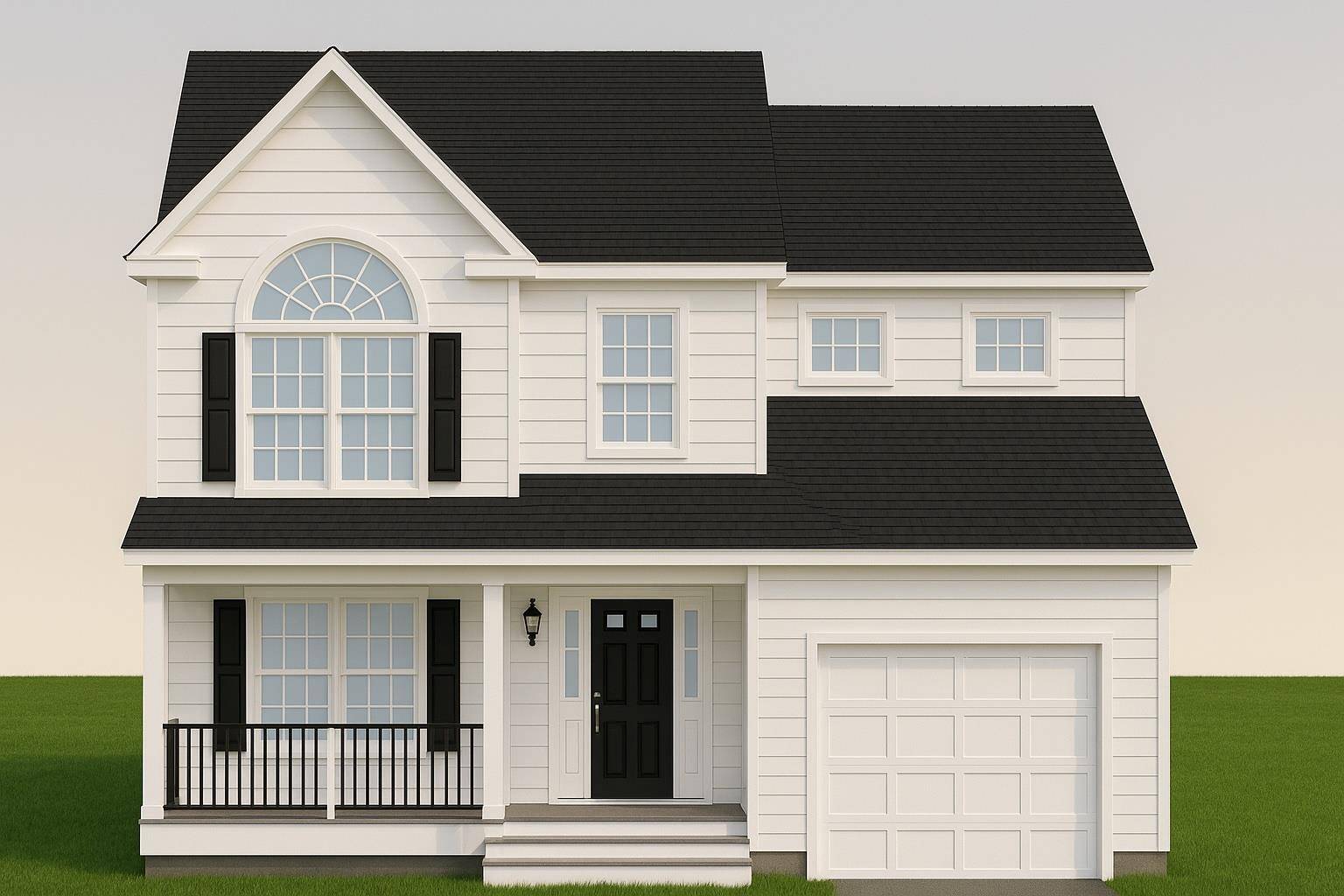 New Construction Colonial To Be Built.