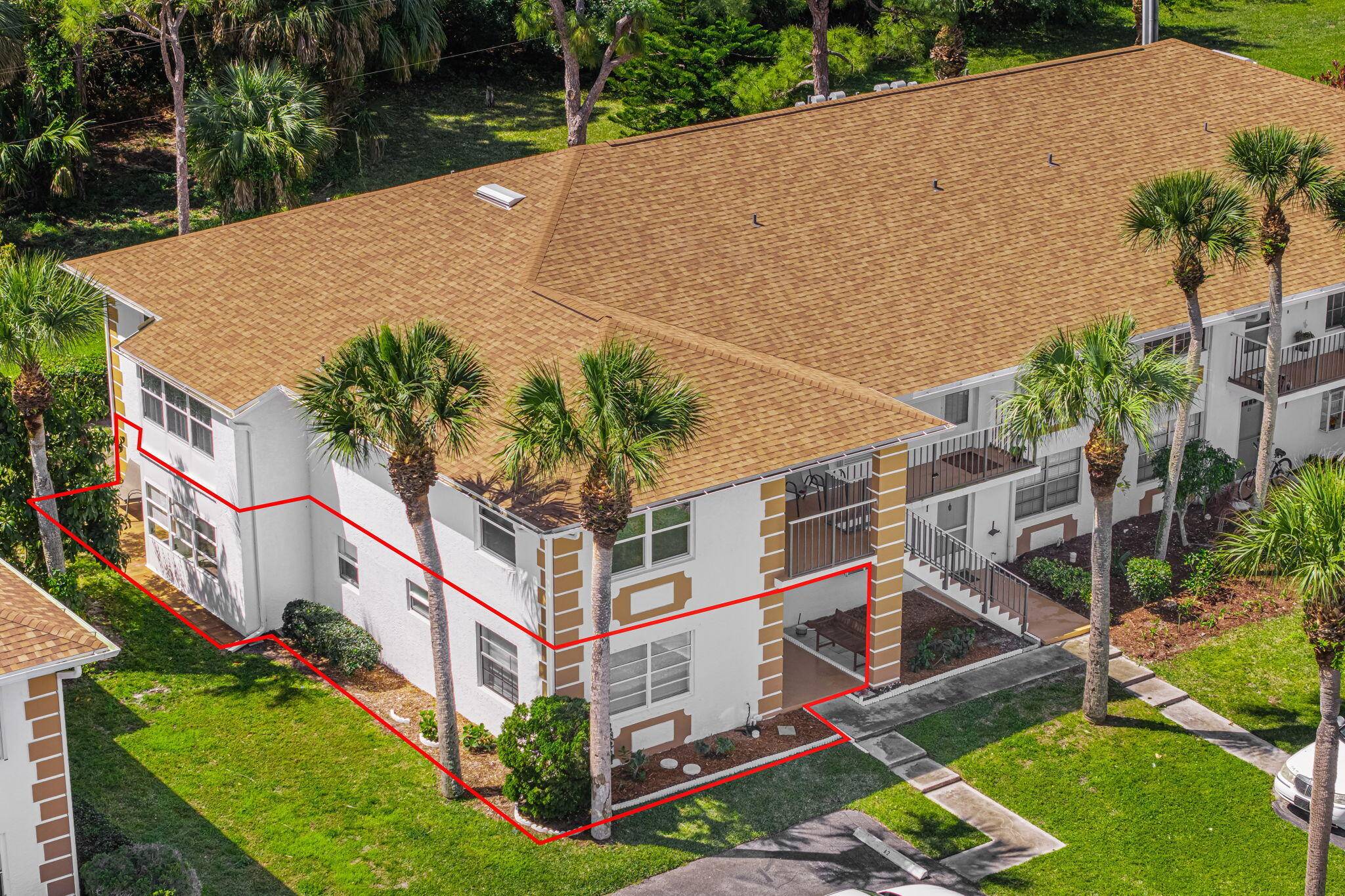 Move in ready ! Completely updated 2 bedroom 2 bathroom first floor corner unit in a desirable 55 community !