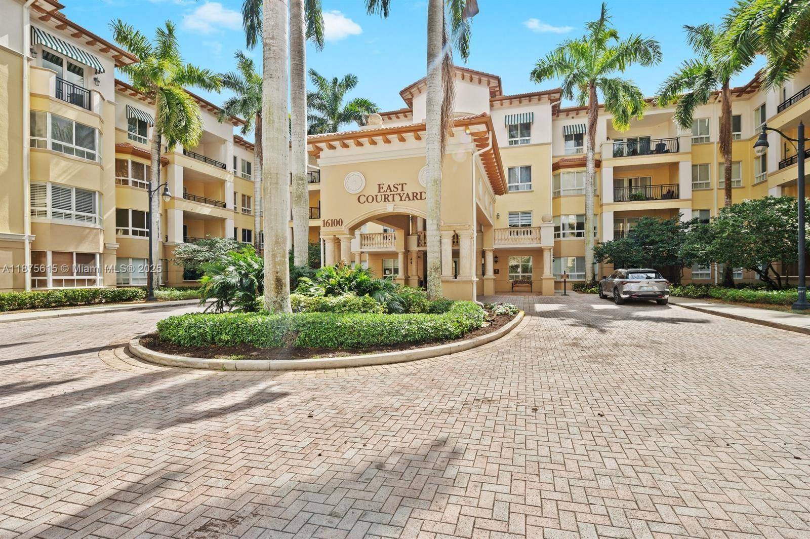 First floor unit at The Palms at Weston !