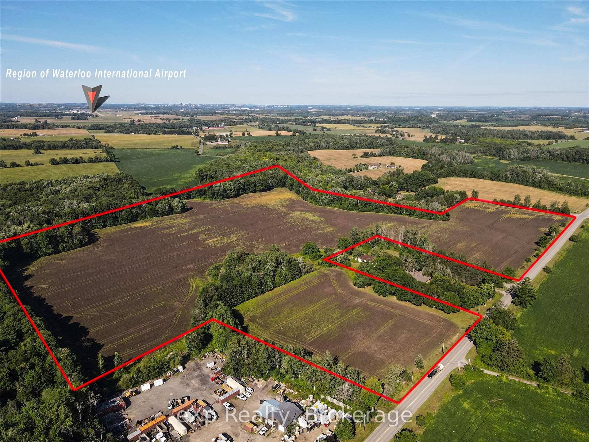 Attention farmers and land bankers 54 Acres of prime farmland with frontage on two roads !