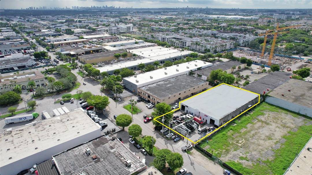 The subject property is a 22, 400 SF freestanding industrial building situated on 1.