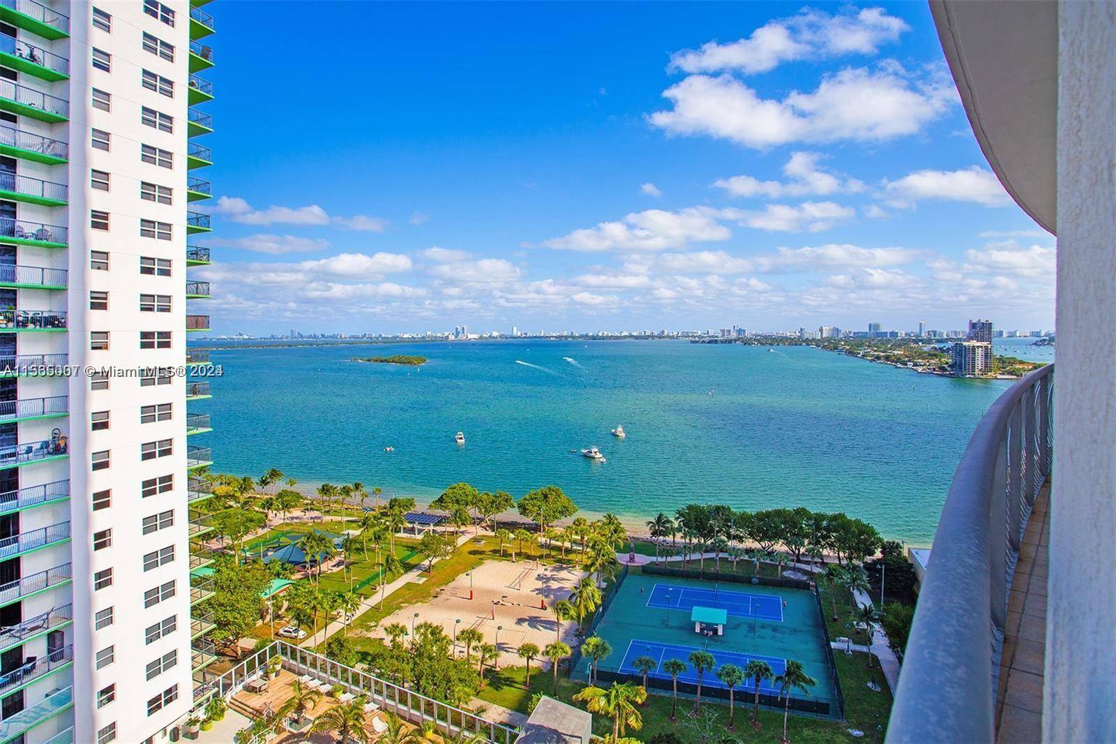 Beautiful unit at the Opera Tower, enjoy the bay views from this 1 1 furnished unit with marble floor, stainless steel appliances, washer dryer inside.