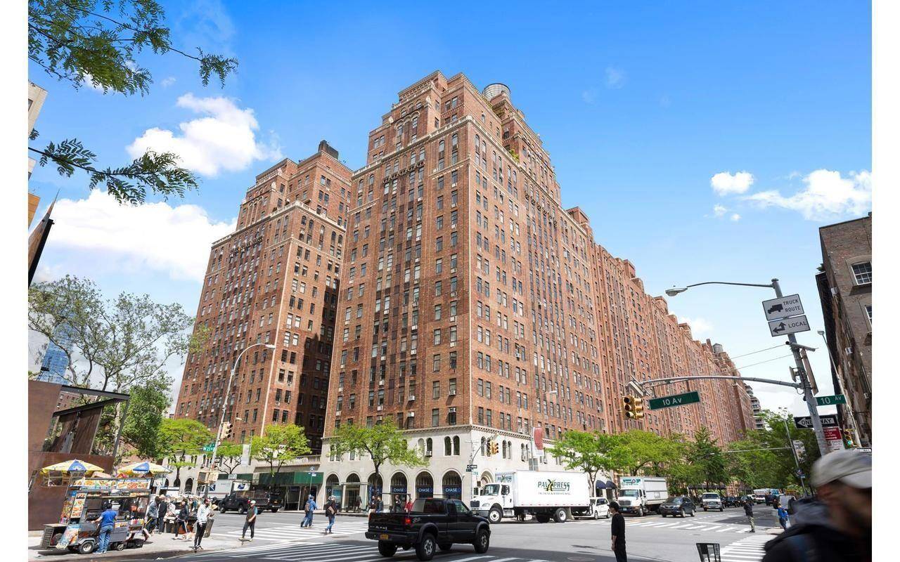Welcome to this tastefully renovated prewar corner one bedroom, one bathroom home located in circa 1930's iconic London Terrace Towers Co op.