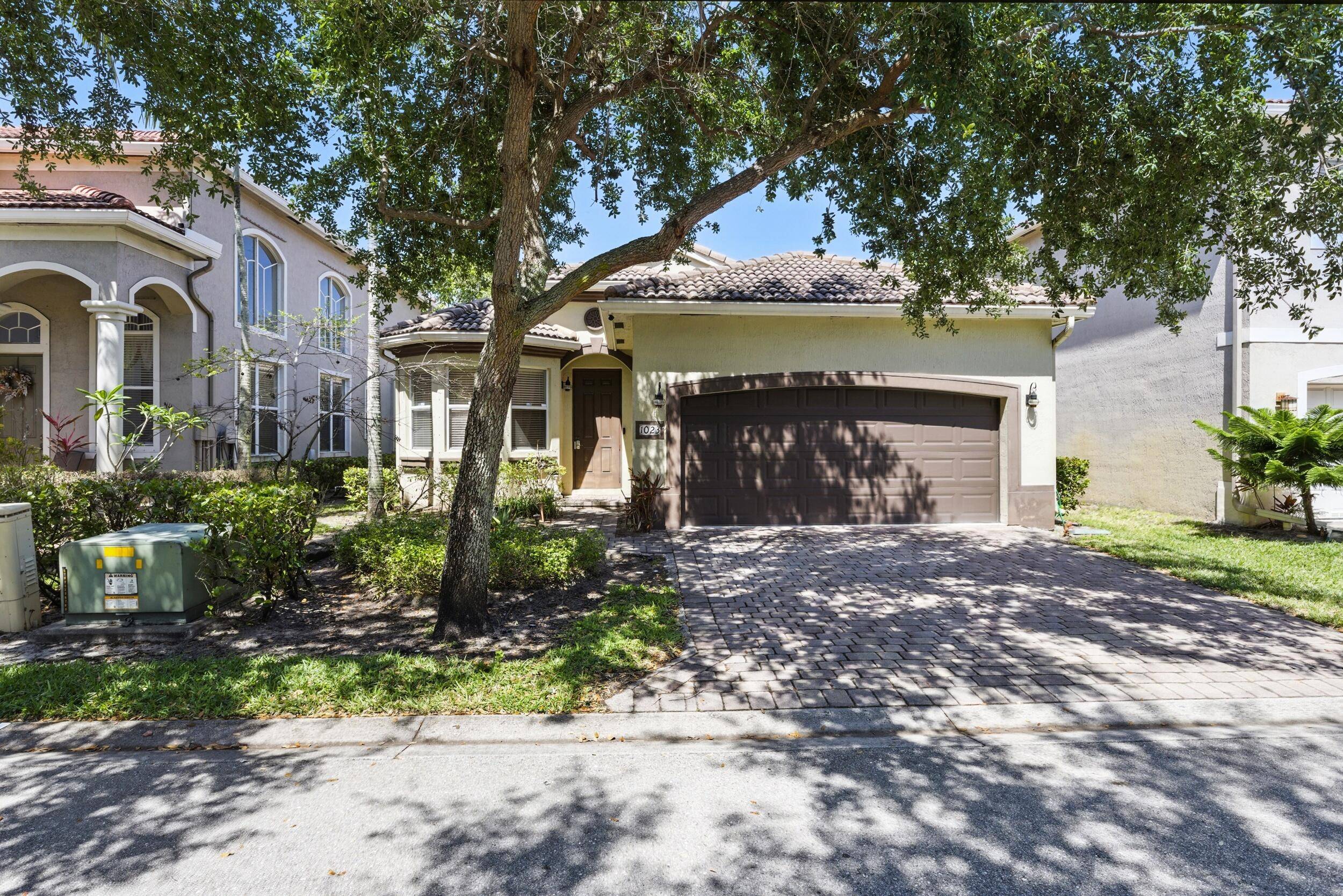 Charming and rare 1 story, ranch style home with low HOA featuring 3 bed 2 bath a 2 car garage.