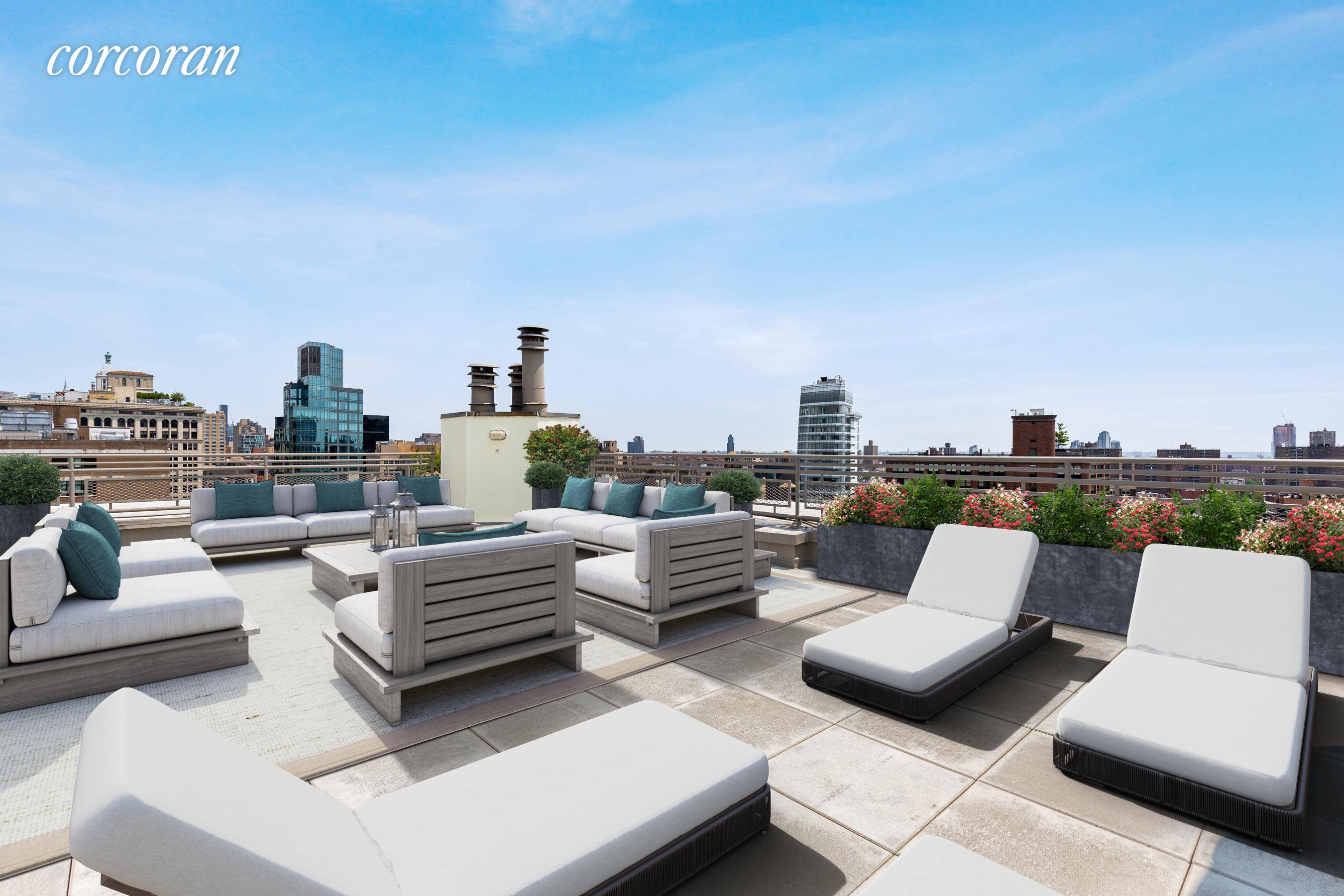 JEWEL IN THE SKY ! Sunbathe and star gaze from your very own private terrace with stellar views !
