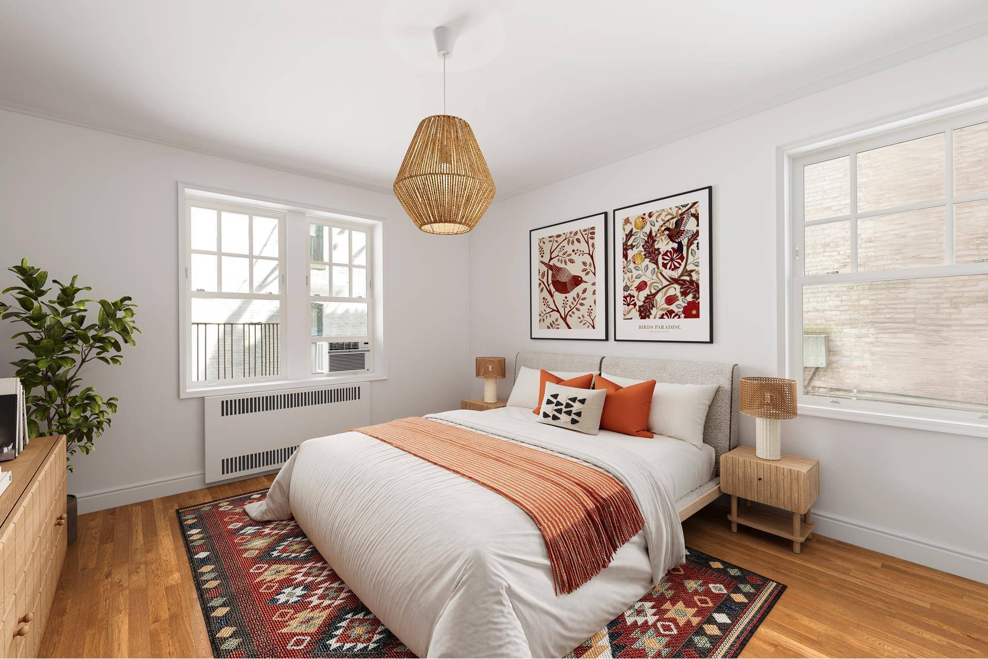 NEW PRICE ! This freshly painted and move in ready spacious prewar co op pairs original architectural details with thoughtful upgrades including flexible floor plan with multiple work from home ...