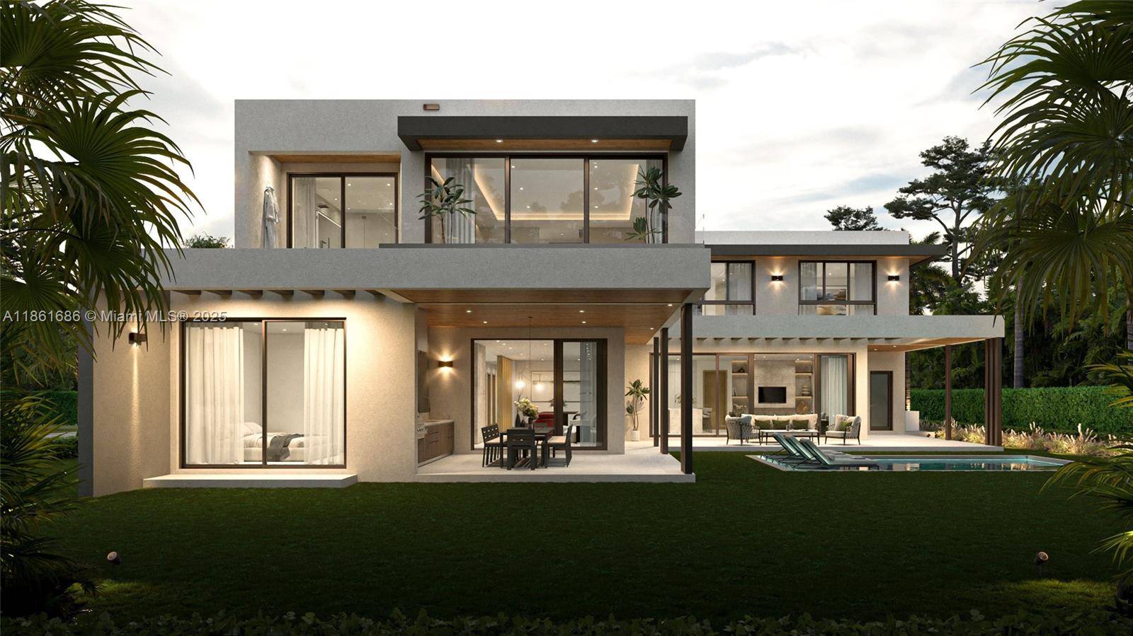 Magnificent modern home with 6 bedroom, 7.