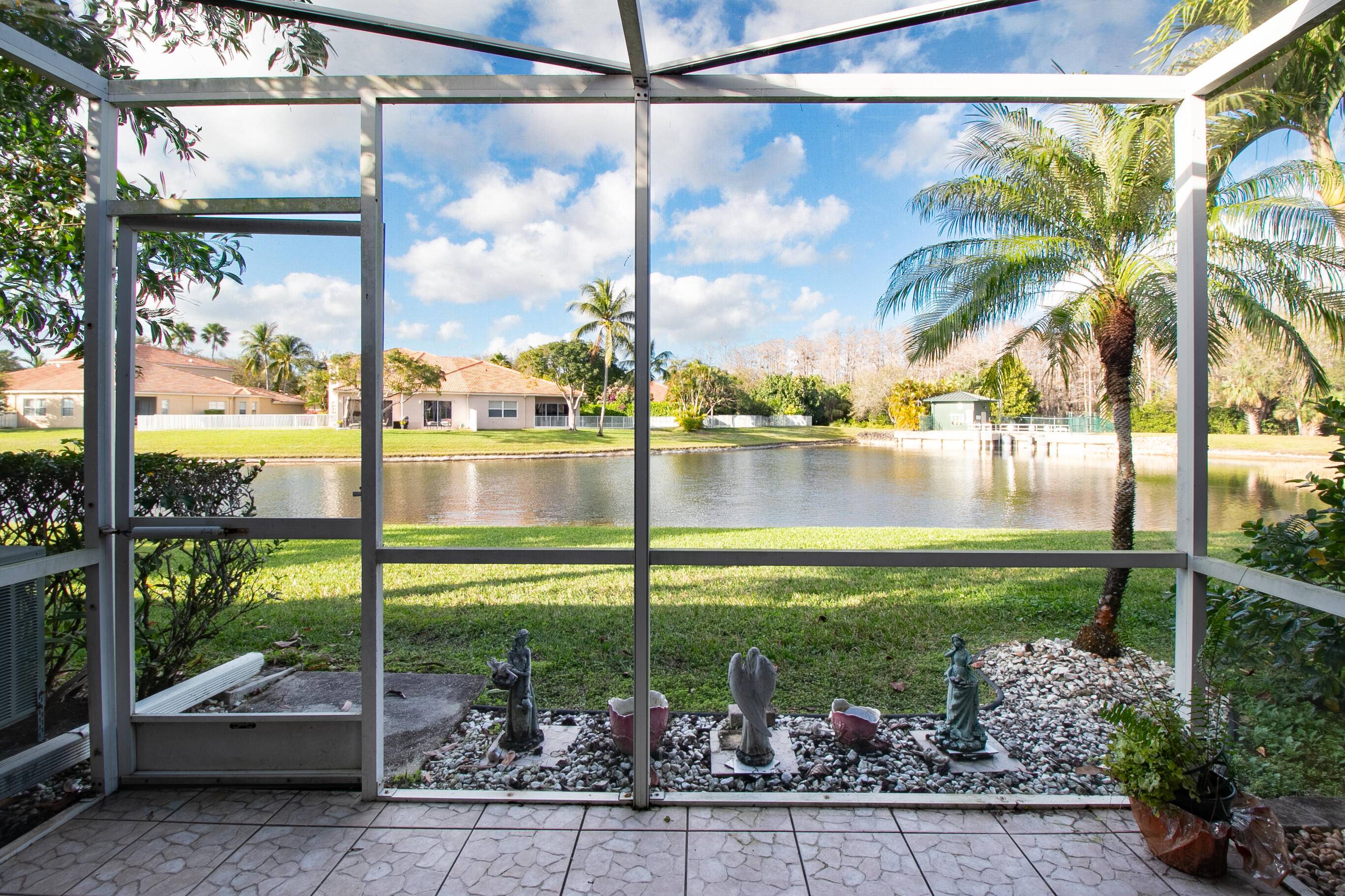 Single story LAKEFRONT villa in an excellent gated community of Andros Island.