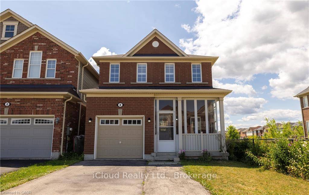 Discover 4 Robert Parkinson Drive, BramptonSet in the sought after Northwest Brampton community, this detached all brick 2 storey home blends style, comfort, and a premium location backing onto greenspace ...