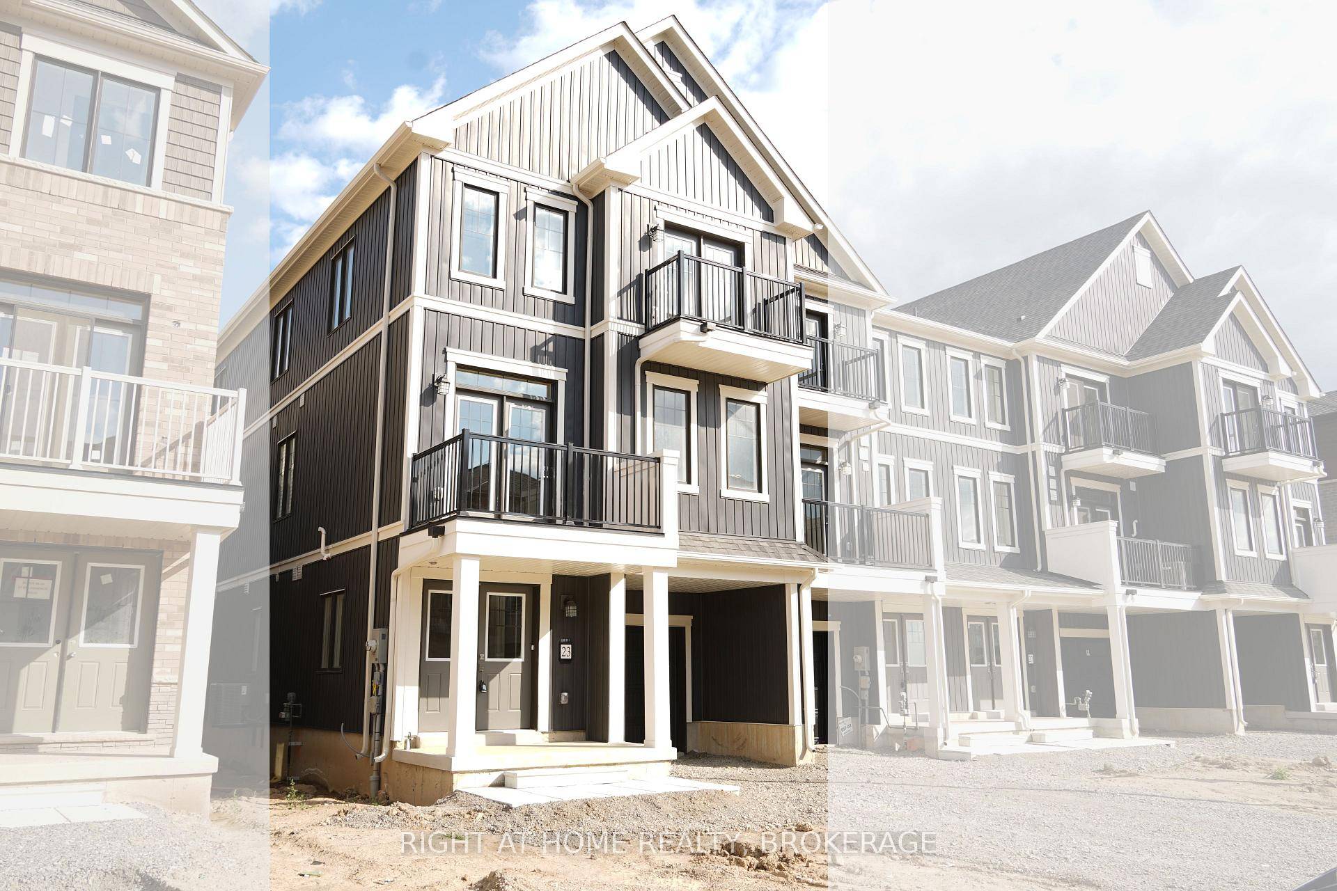 Brand new, never lived in end unit townhouse available for lease in a newly developed community just 15 minutes from Hamilton.