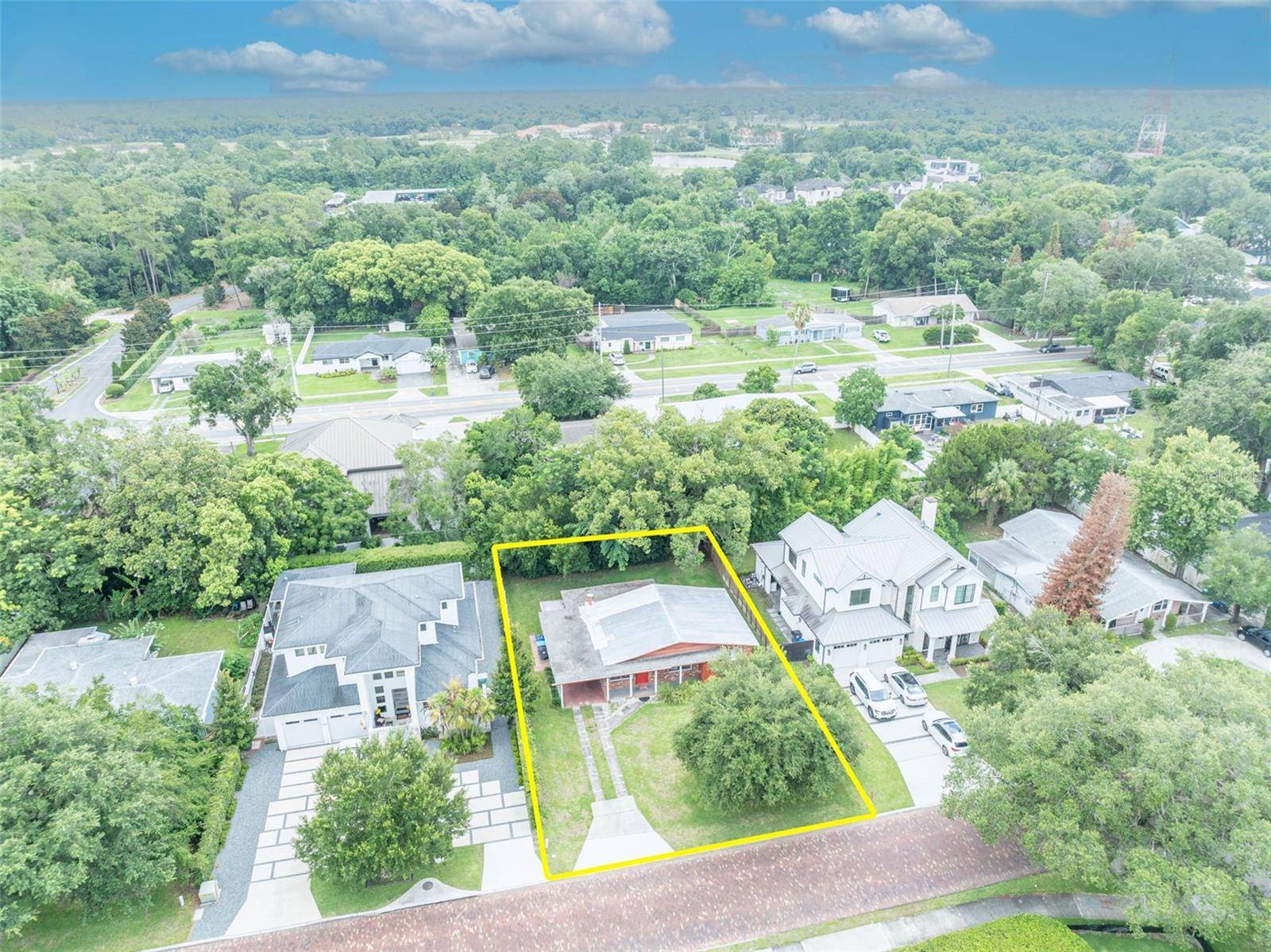 Exceptional opportunity to build new or renovate and expand on this desirable lot in Winter Park.