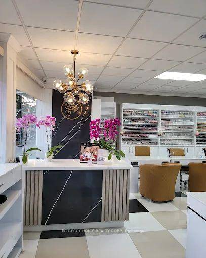 A rare chance to own a successful nail salon in one of Toronto's most vibrant and high traffic locations !