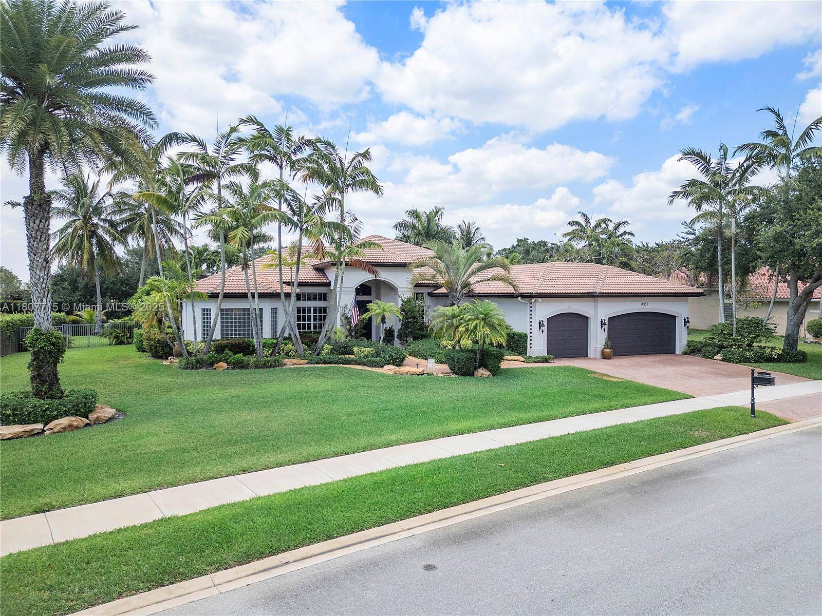 4 bedroom PLUS den or 5th bed, 4 bath, 3 car garage, in exclusive gated community of Riverstone in Davie.