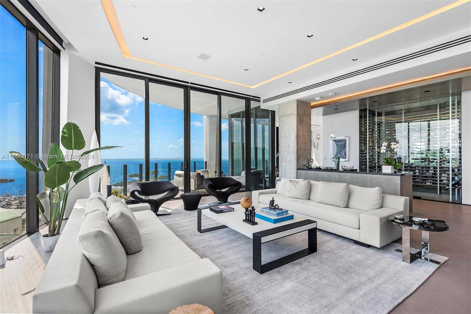 Sophisticated amp ; stunning w breathtaking 270 bay city views, every inch of this exquisitely curated Park Grove dbl Penthouse was masterfully transformed with a purist eye for modern luxury.