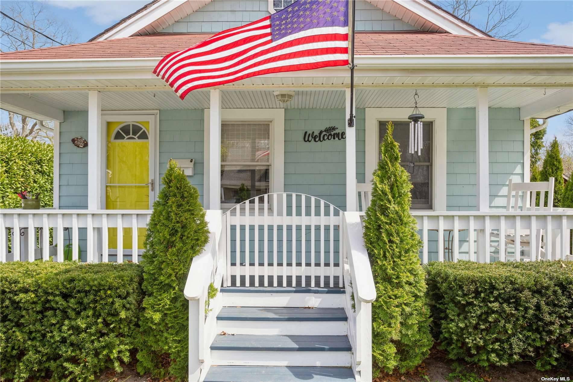Beautifully kept cottage style 3 bedroom, 2 bath ranch w front porch.