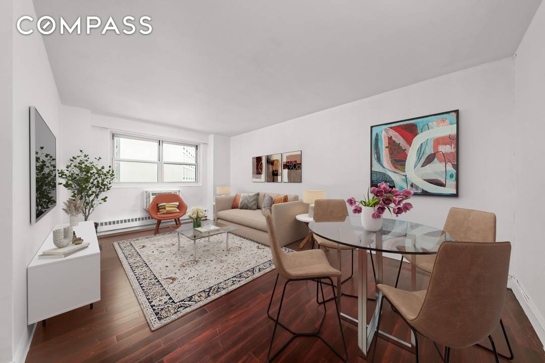 Welcome to this bright and spacious high floor 1 bedroom co op located at the intersection of Downtown Brooklyn and Fort Greene.