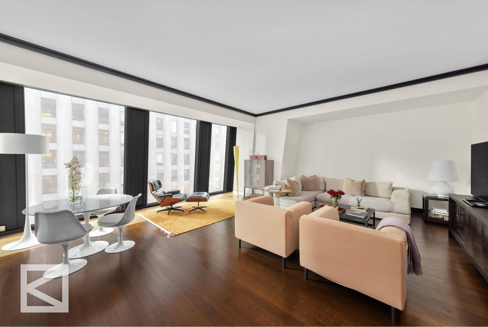 Situated in Pritzker Prize winner Jean Nouvel's 53W53, this residence offer five star hotel services in a residential condominium, in one of the most impeccably designed super tall towers in ...