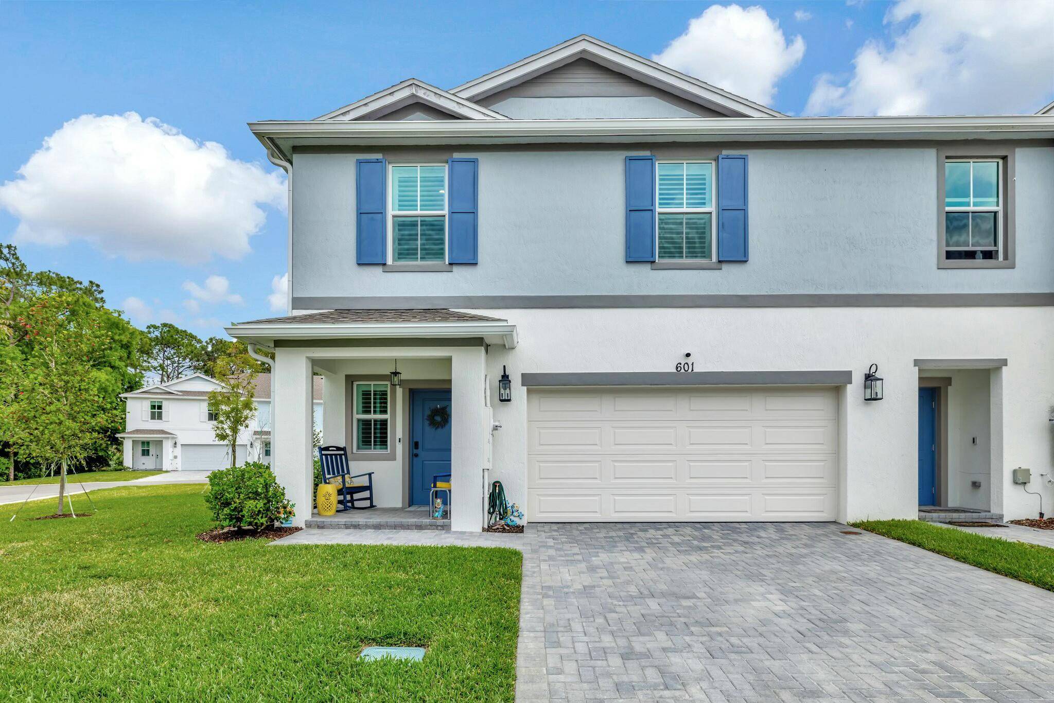 Beautiful 4 Bedroom, 2. 5 Bath Den Corner Unit with Farmhouse Charm !