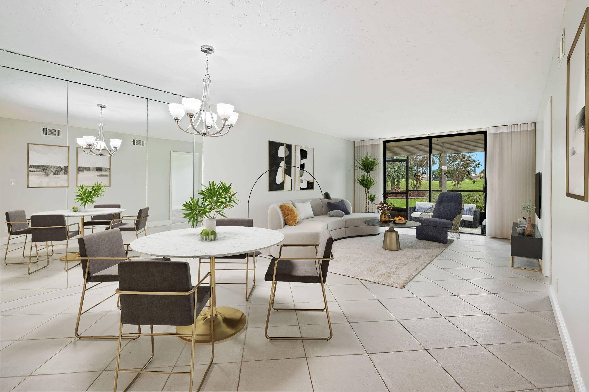 Move in ready ! Light bright 1ST FL condo w screened patio.